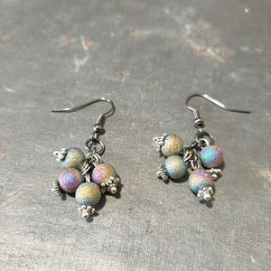 Star dust earrings